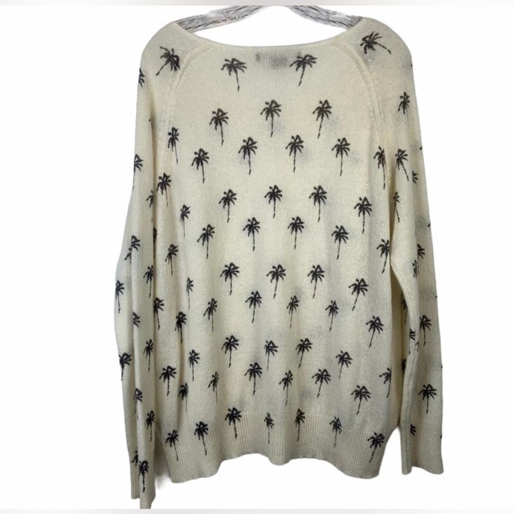 Skull Cashmere Zane Palm 100% Cashmere Sweater size M - Picture 6 of 11